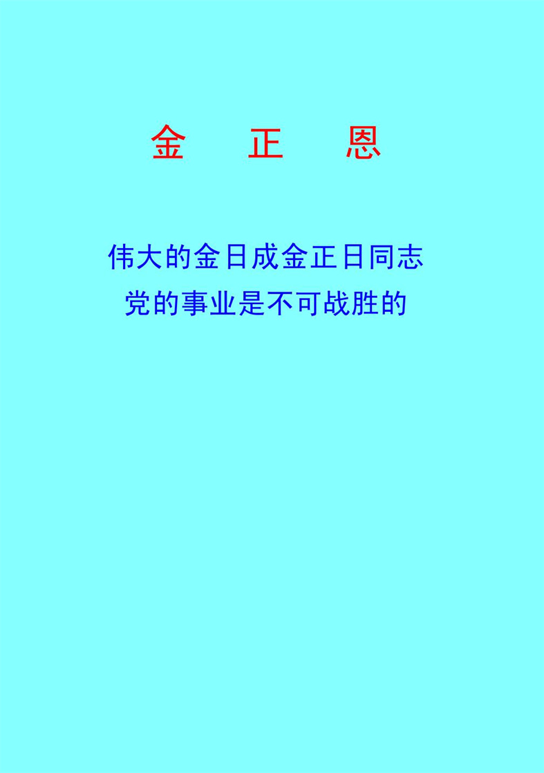 伟大的金日成金正日同志党的事业是不可战胜的_00.jpg